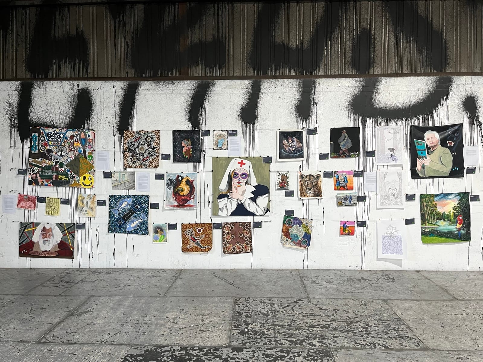 Paper Chained International art exhibition touring to Brisbane on March 29th